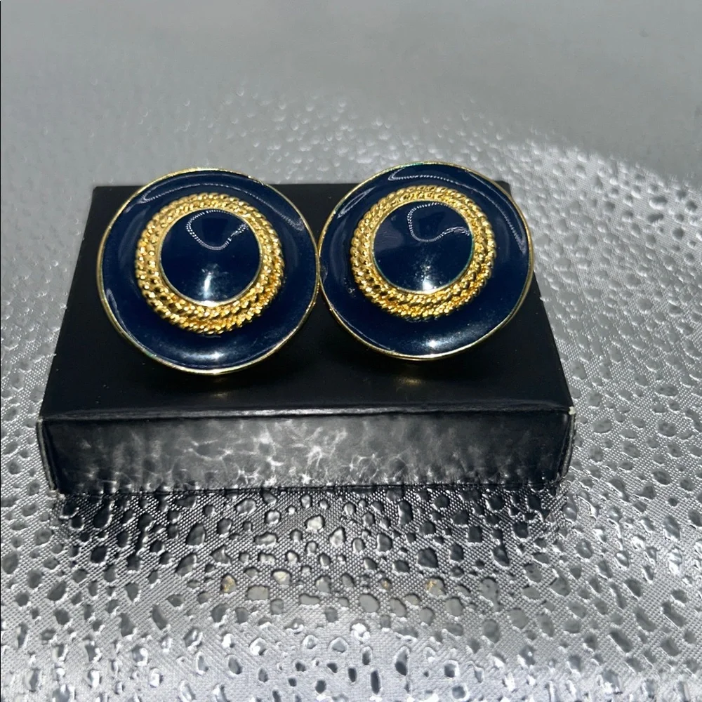 Napier clip earrings